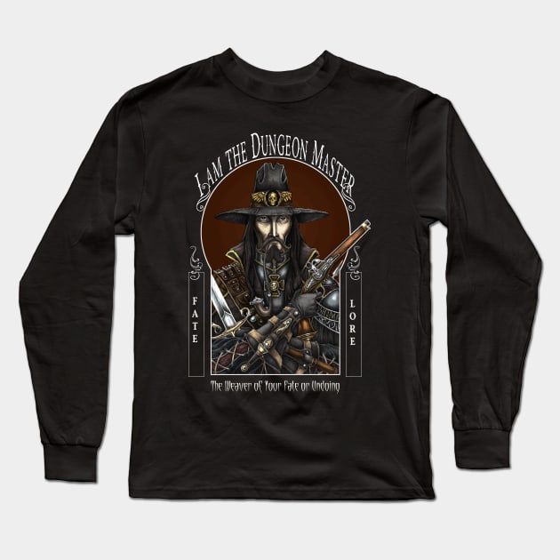 I Am Your Dungeon Master Long Sleeve T-Shirt by Vintage Crow Studios